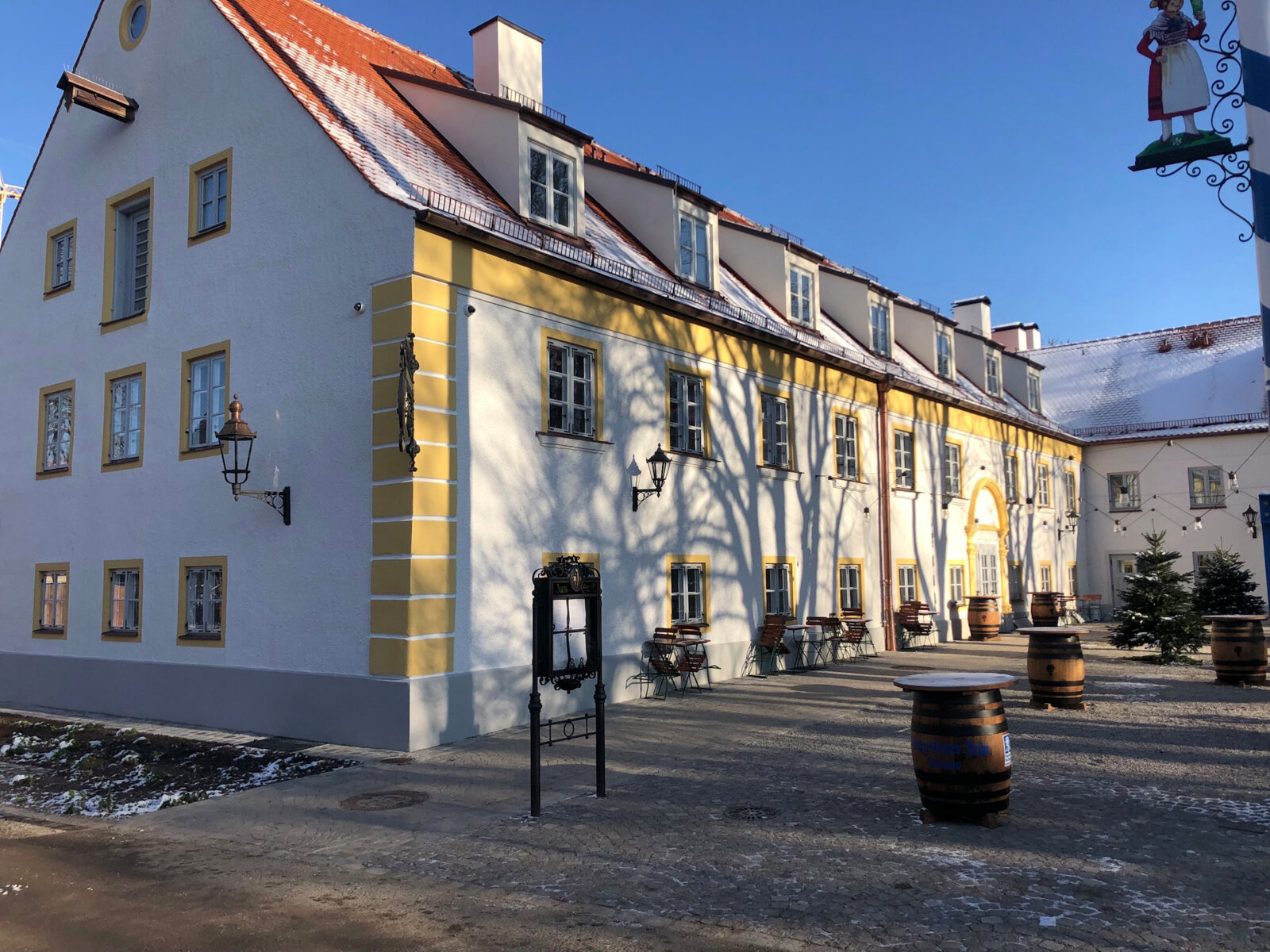 Gutshof Außenansicht